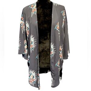 Peach Love California Kimono Top Layer